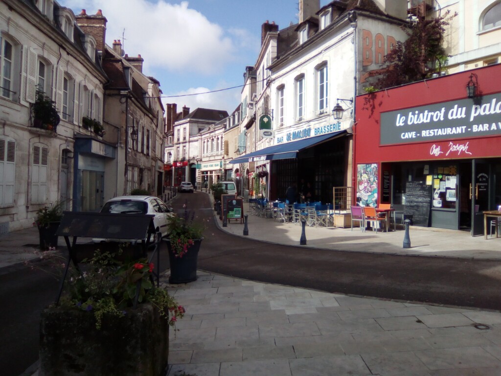 Straßen von Auxerre 
