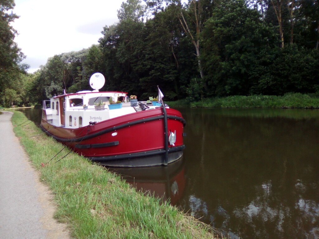 Urlaub auf dem Kanal