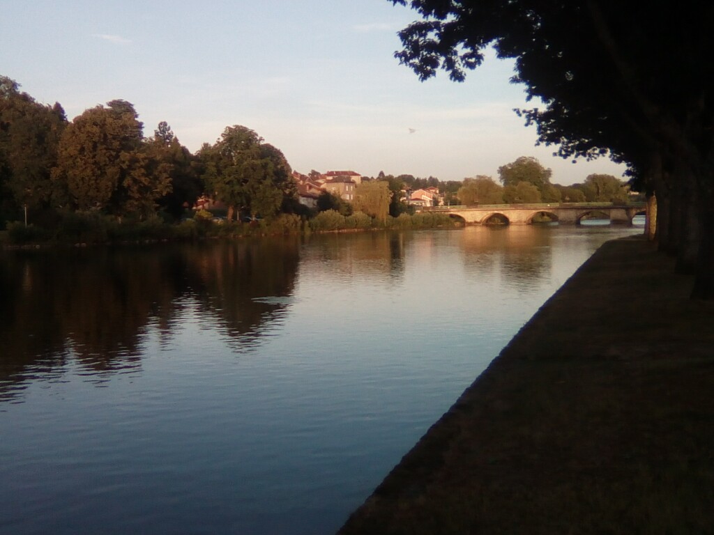 Abendstimmung an der Vienne