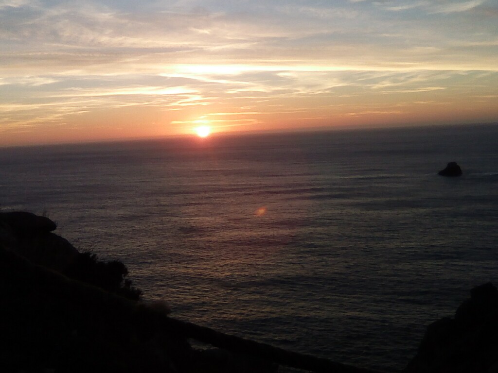 Sonnenuntergang am Ende der Welt